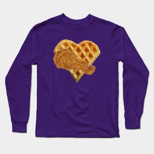 love chicken waffles Long Sleeve T-Shirt